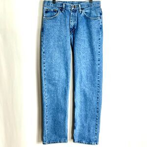 Magellan Outdoors Men's Jeans 32x32 Medium Wash Blue Denim Straight Leg